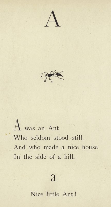 Litera a autorstwa Edward Lear