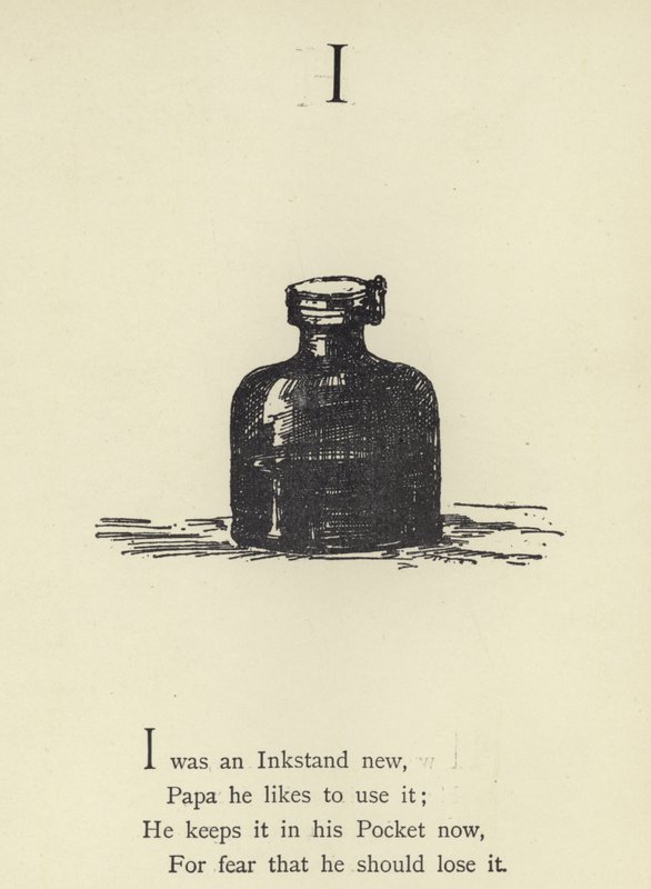 Litera I autorstwa Edward Lear