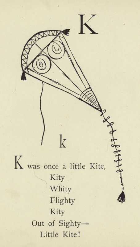 Litera K autorstwa Edward Lear