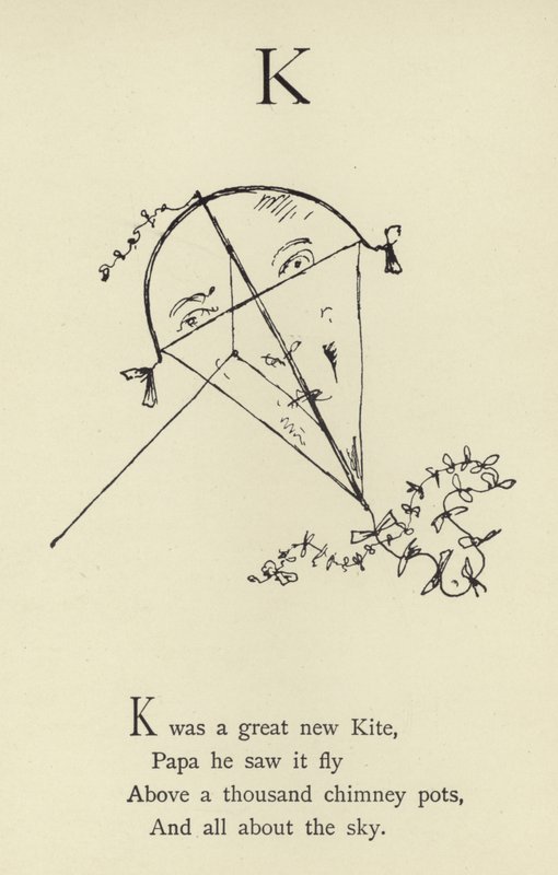 Litera K autorstwa Edward Lear