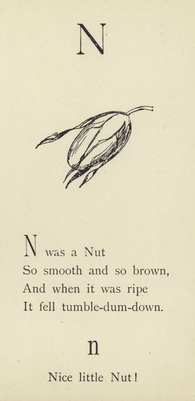 Litera N autorstwa Edward Lear