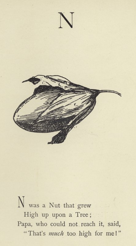 Litera N autorstwa Edward Lear