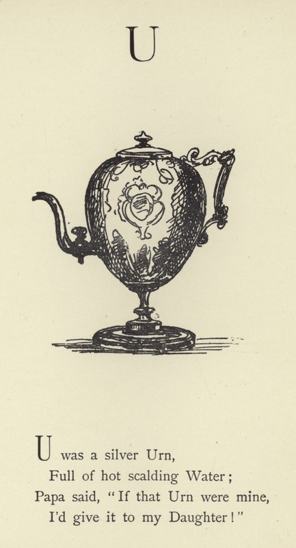 Litera U autorstwa Edward Lear