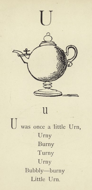 Litera U autorstwa Edward Lear