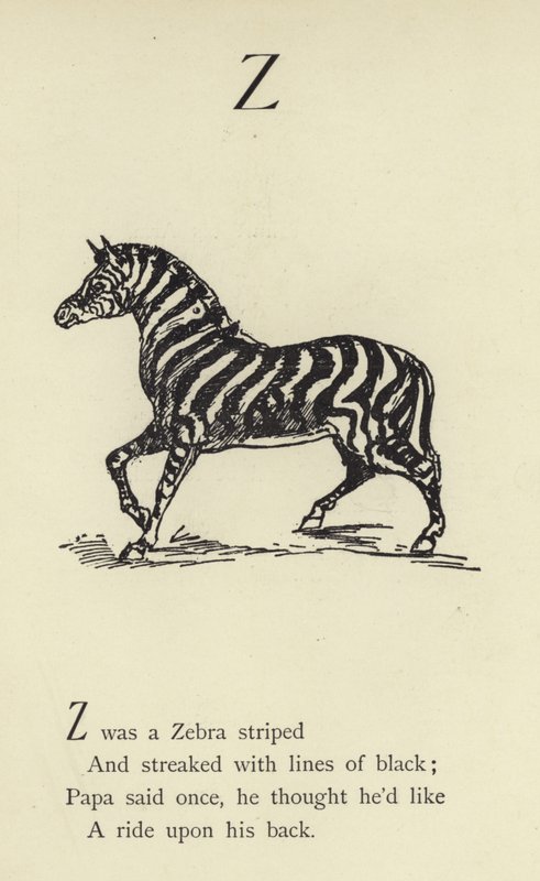 Litera Z autorstwa Edward Lear