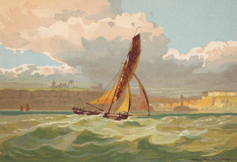 Blyth Nook (druk kolorowy) autorstwa Edward (after) Duncan