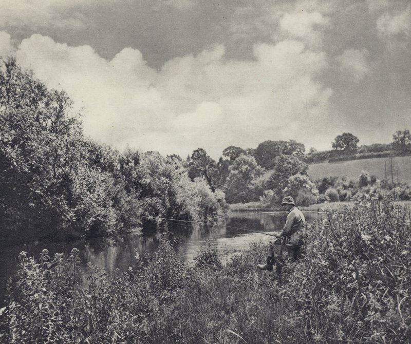 W fali upałów (zdjęcie czarno-białe) autorstwa Edward Alfred Barton