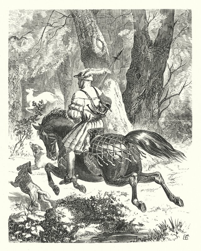 Stara ballada napisana na nowo (rycina) autorstwa Edward Henry (after) Corbould
