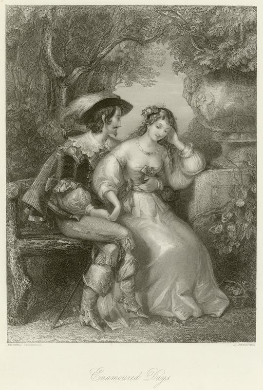 Zakochane Dni autorstwa Edward Henry Corbould