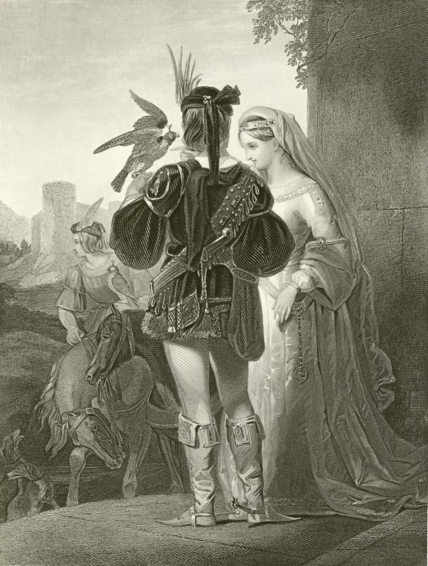 Szczęśliwe dni autorstwa Edward Henry Corbould