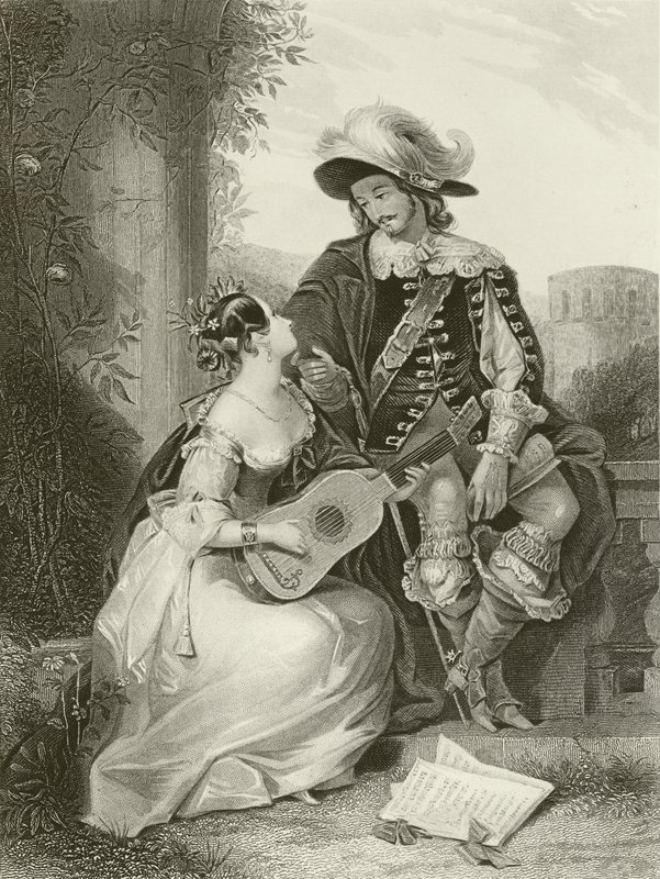 Miłość autorstwa Edward Henry Corbould