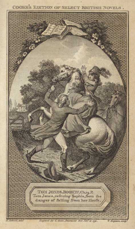 Historia Toma Jonesa autorstwa Edward Henry Corbould