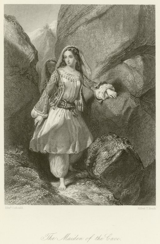 Dziewica z jaskini autorstwa Edward Henry Corbould