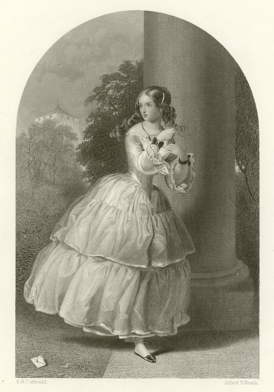 Walentynki autorstwa Edward Henry Corbould