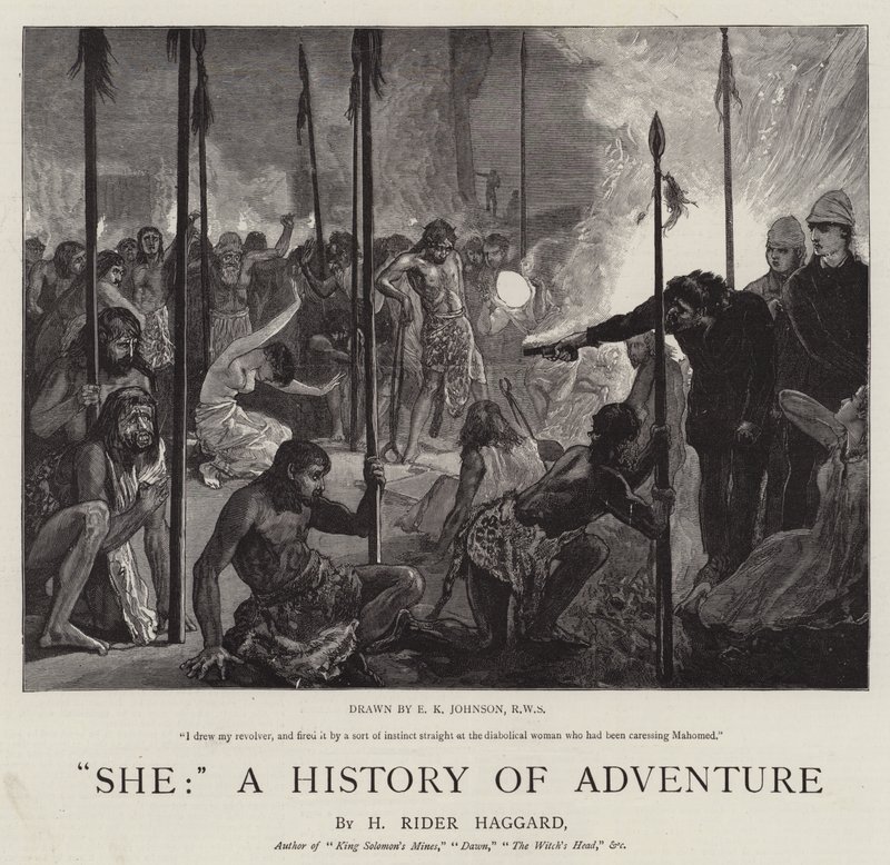 Ona, Historia przygody autorstwa Edward Killingworth Johnson