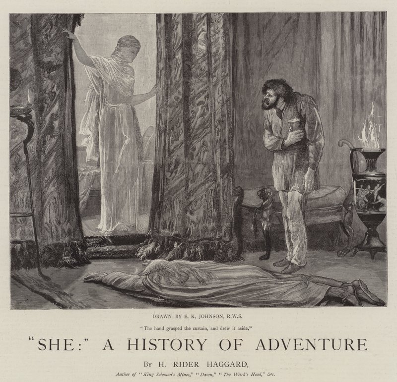 Ona, Historia przygody autorstwa Edward Killingworth Johnson