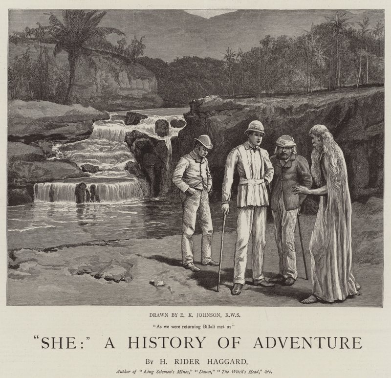 Ona, Historia przygody autorstwa Edward Killingworth Johnson