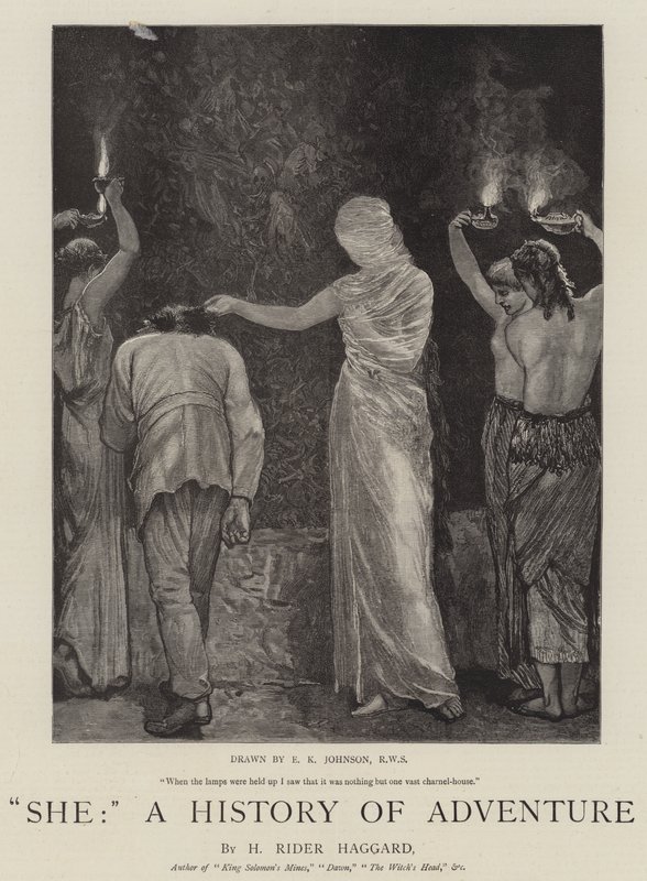 Ona, Historia przygody autorstwa Edward Killingworth Johnson