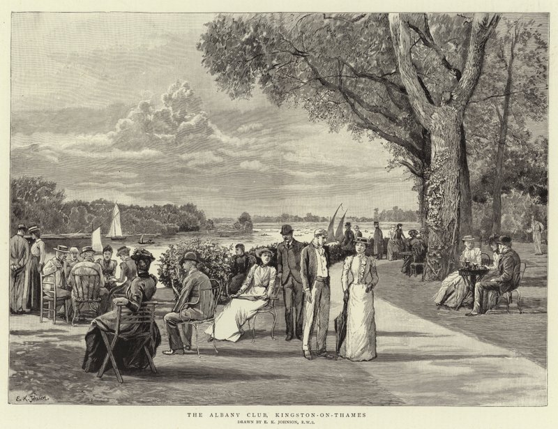 Albany Club, Kingston-on-Thames autorstwa Edward Killingworth Johnson