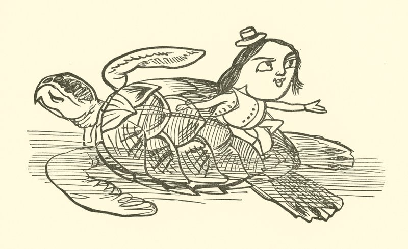Zaloty Yonghy-Bongy-Bo (grawerowanie) autorstwa Edward Lear