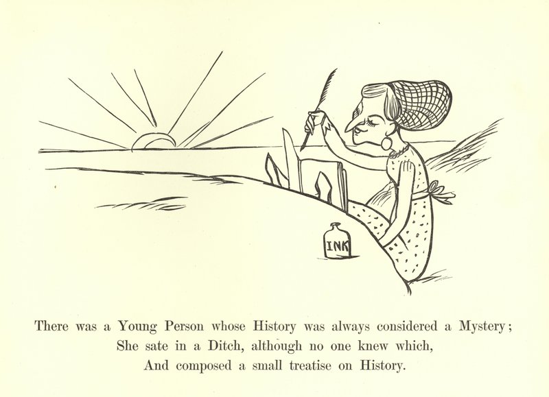 Była młoda osoba, której historię zawsze uważano za Tajemnicę autorstwa Edward Lear
