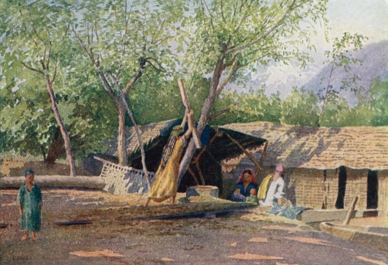 Przewoźnik i jego rodzina autorstwa Edward Mary Joseph Molyneux
