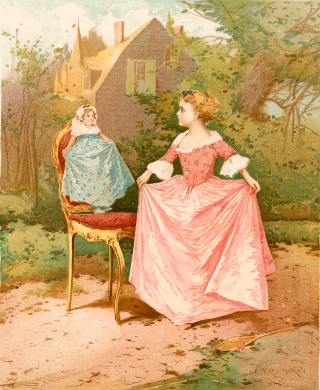 Prababka lalki autorstwa Edward Percy Moran
