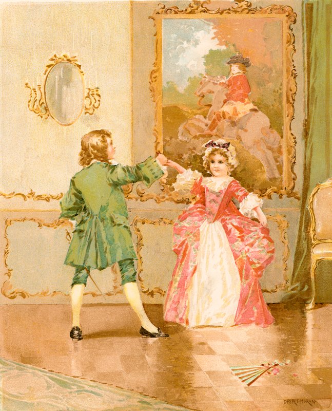 Minuetpoli autorstwa Edward Percy Moran