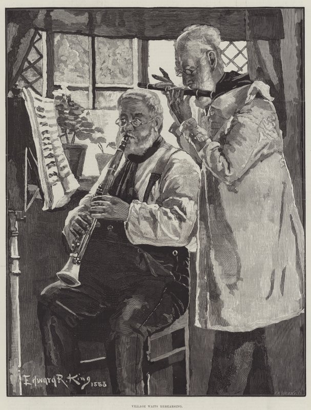 Wioska czeka na próbę autorstwa Edward R. King
