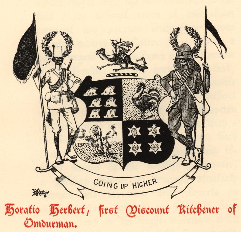 Horatio Herbert, pierwszy wicehrabia Kitchener Omdurmanu (grafika) autorstwa Edward Tennyson Reed
