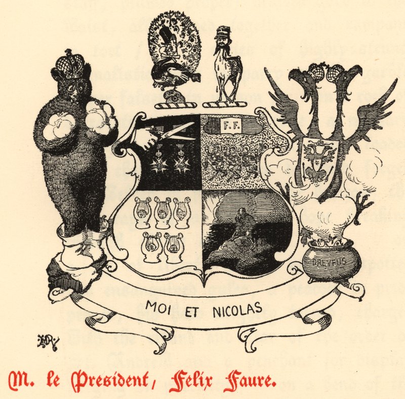 M Le President, Felix Faure (grawerunek) autorstwa Edward Tennyson Reed