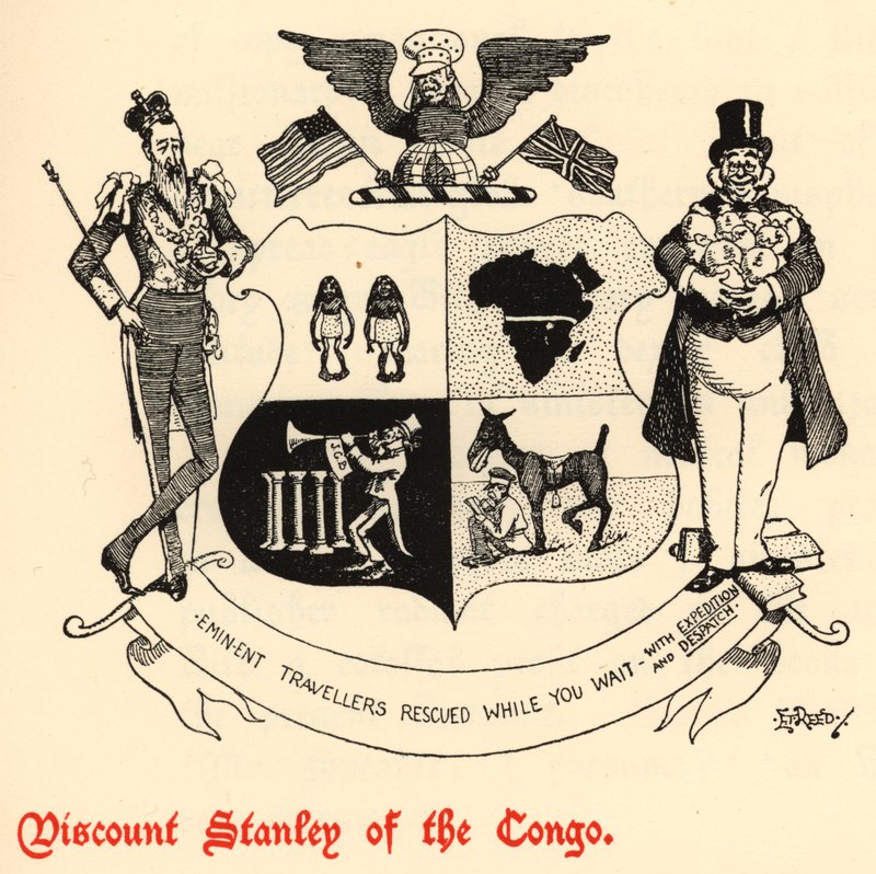 Wicehrabia Stanley Konga (Grawerowanie) autorstwa Edward Tennyson Reed