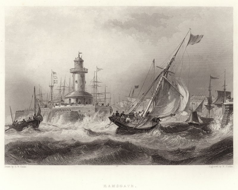 Ramsgate autorstwa Edward William Cooke