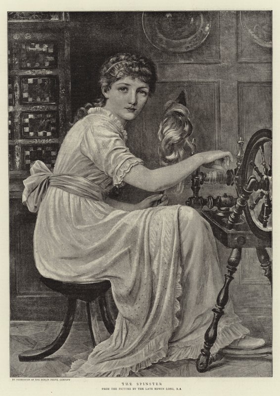 Panna autorstwa Edwin Longsden Long