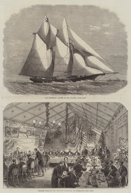 Atlantic Yacht Race autorstwa Edwin Weedon