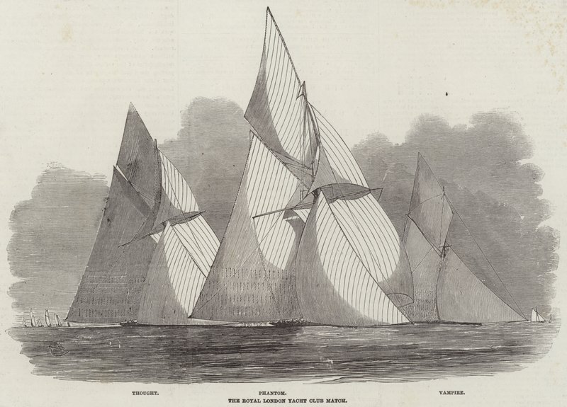 Mecz Royal London Yacht Club autorstwa Edwin Weedon