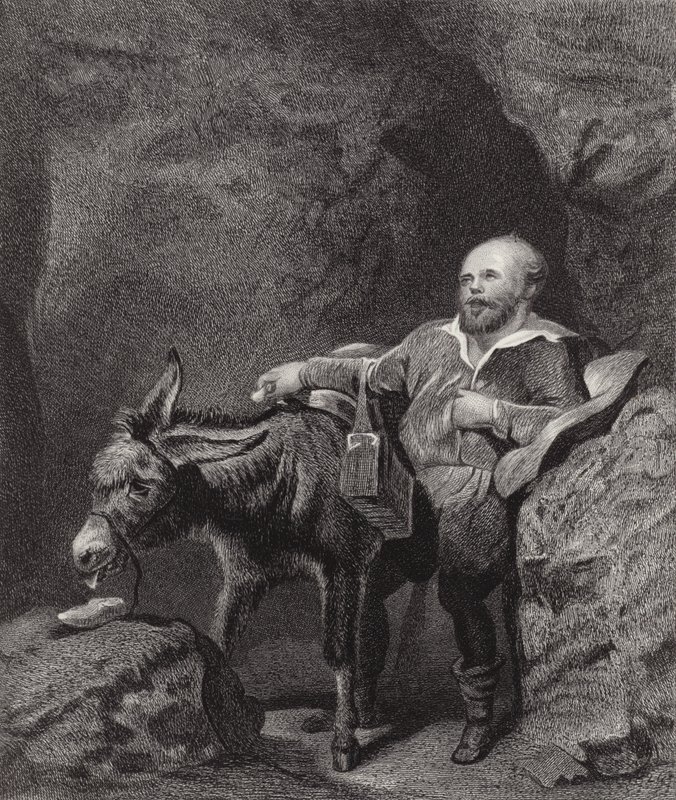 Sancho Pansa autorstwa Edwin Landseer