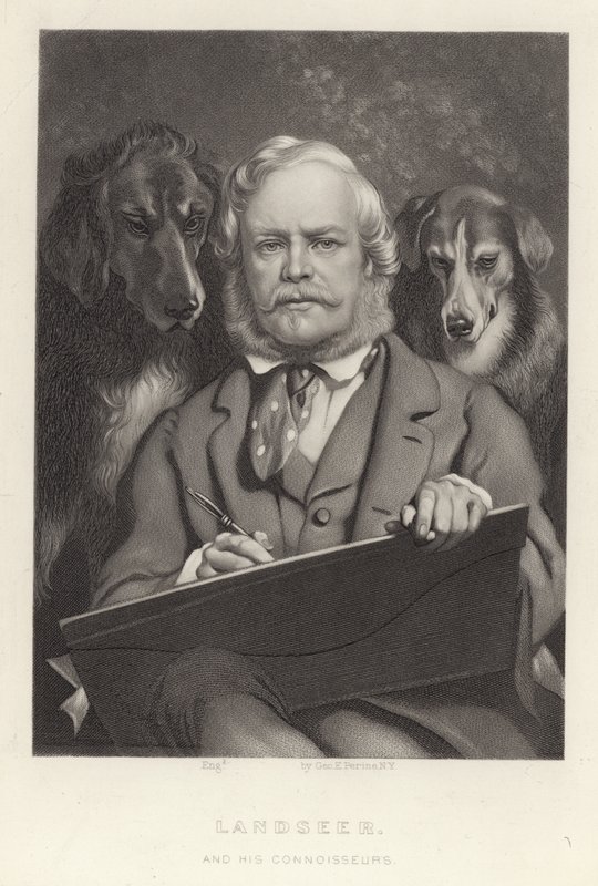 Sir Edwin Henry Landseer, angielski malarz autorstwa Edwin Landseer