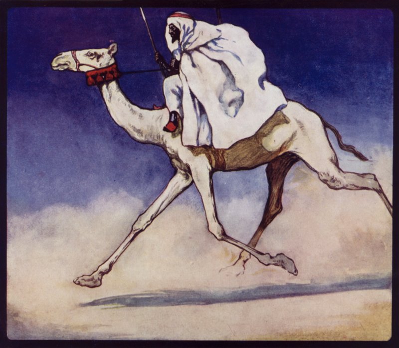 Wyścigi Camel (kolor lito) autorstwa Edwin Noble
