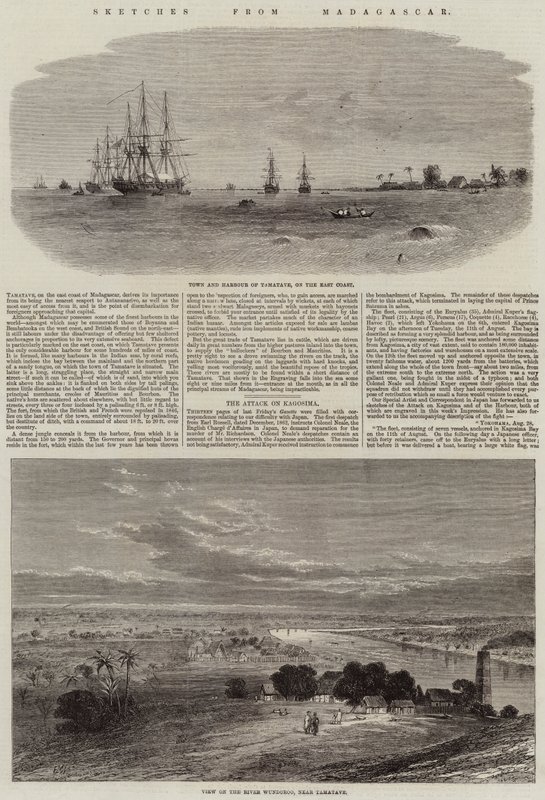 Szkice z Madagaskaru autorstwa Edwin Weedon