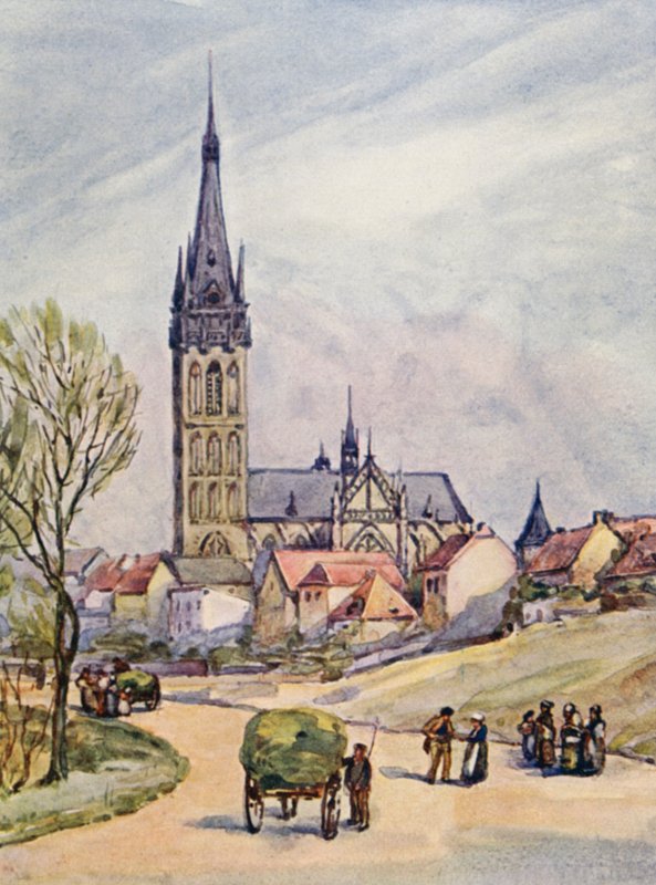 Ren: Wesel (kolorowa litografia) autorstwa Effie Jardine