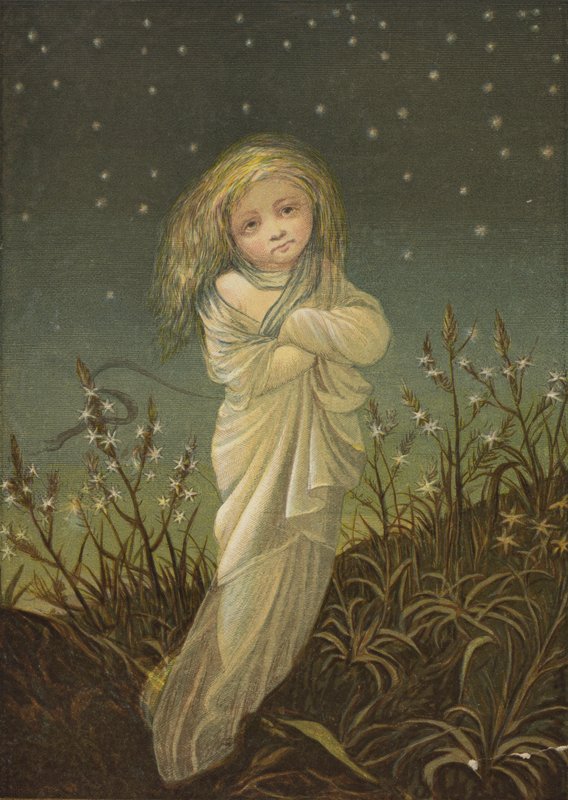 Gwiazdy Ziemi (kolor lito) autorstwa Eleanor Fortescue Brickdale