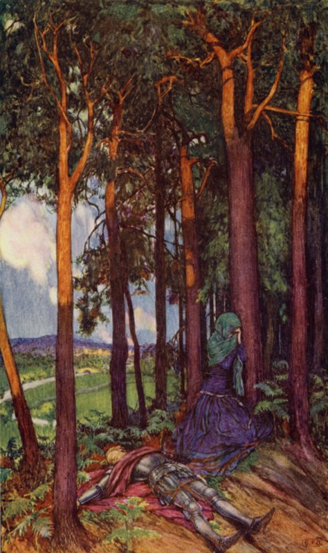 Enid (kolor lito) autorstwa Eleanor Fortescue Brickdale
