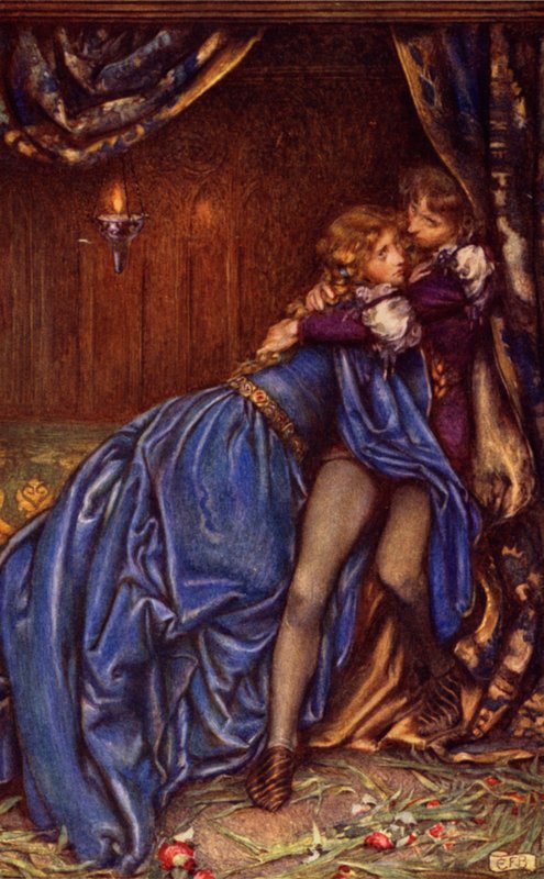 Ginewra (kolor lito) autorstwa Eleanor Fortescue Brickdale