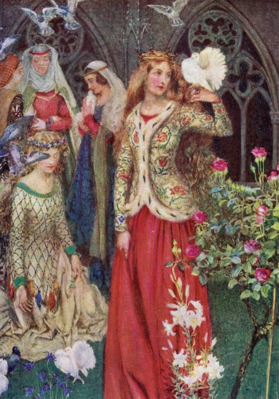 Ginewra (kolor lito) autorstwa Eleanor Fortescue Brickdale
