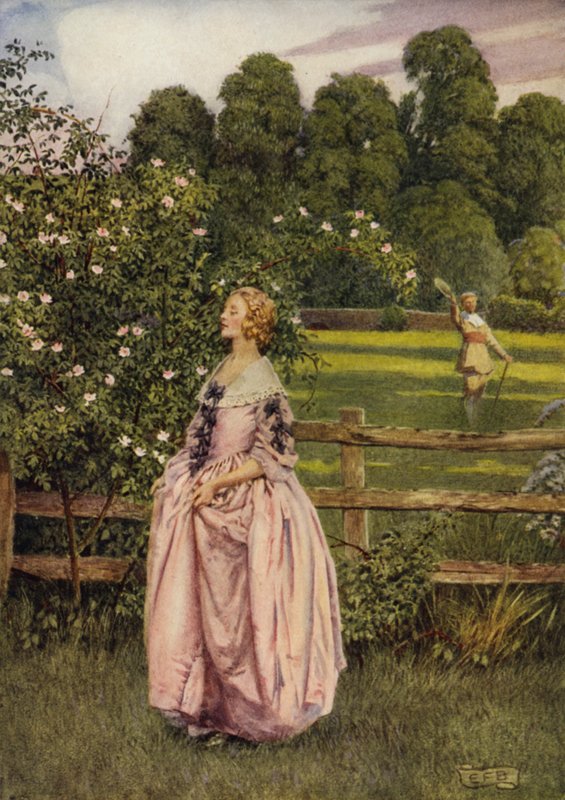 Jeśli nie jest taka dla mnie, co mnie obchodzi, jaka jest sprawiedliwa? (kolor lito) autorstwa Eleanor Fortescue Brickdale