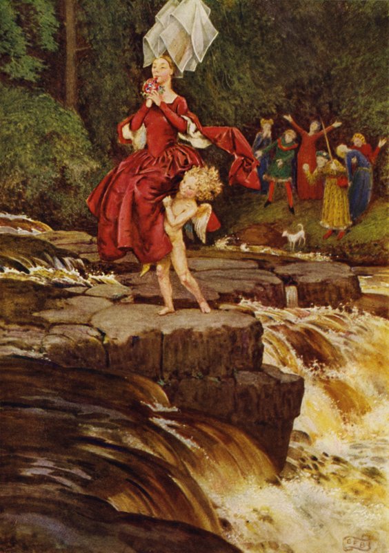 Miłość znajdzie drogę (kolor lito) autorstwa Eleanor Fortescue Brickdale