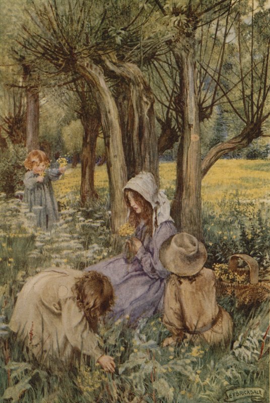 Och, być teraz w Anglii, kiedy jest kwiecień (kolor lito) autorstwa Eleanor Fortescue Brickdale