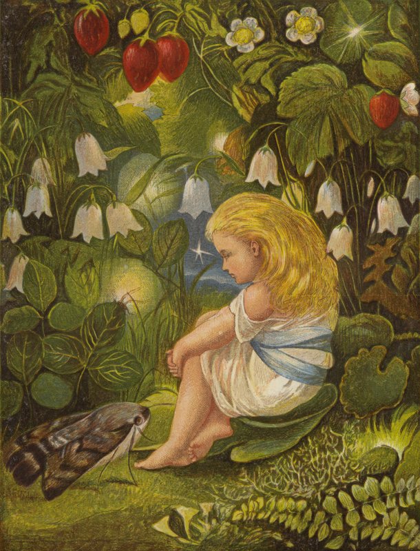 Plotka z ogniem leci (kolor lito) autorstwa Eleanor Fortescue Brickdale
