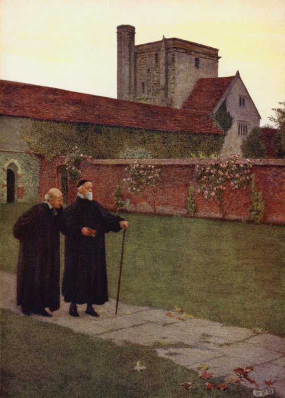 Niezwiązany ze światem troską o publiczną sławę lub prywatny oddech (kolor lito) autorstwa Eleanor Fortescue Brickdale